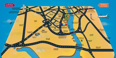 Карта Дитячий місто Дубай