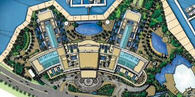Карта готелю Palazzo Versace в Дубаї