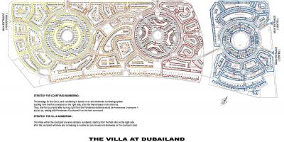 Вілла Дубай розташування на карті